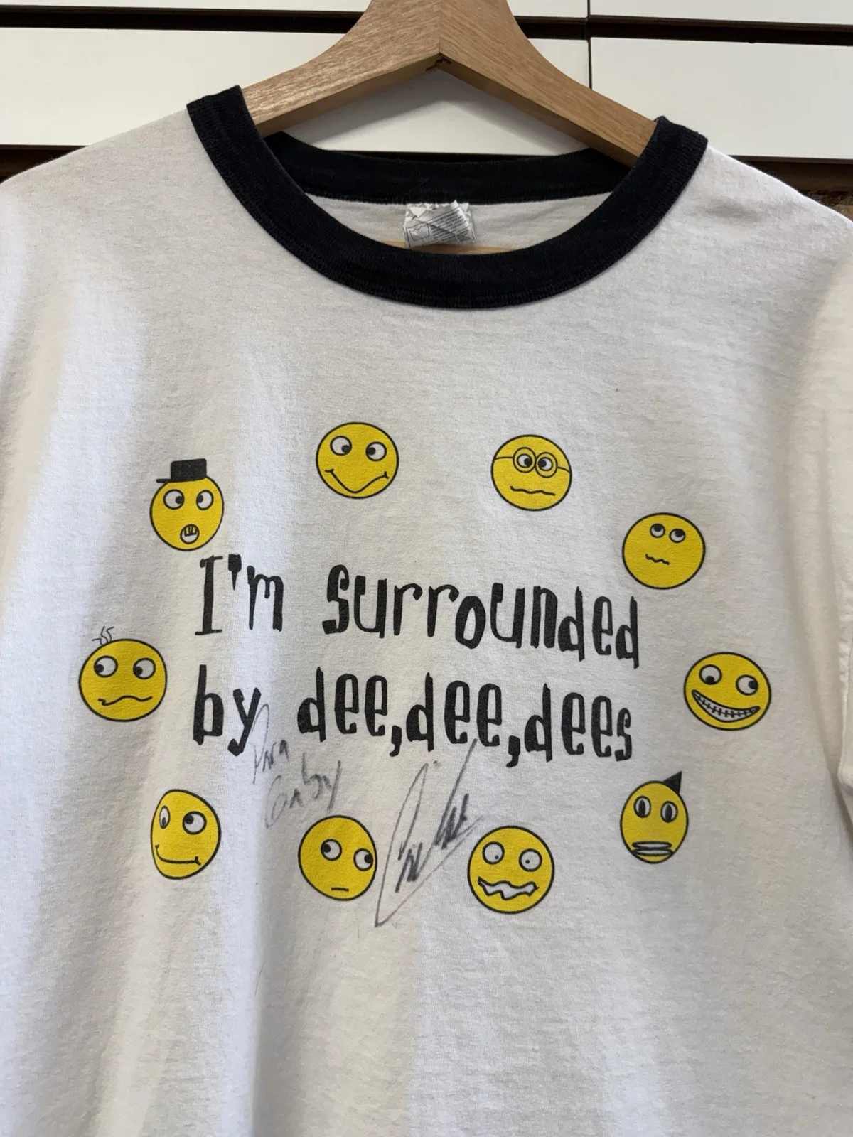 Carlos Mencia — RARE Vintage Carlos Mencia Comedy Standup T-Shirt Sz M Signed Autograph Auth, изображение 5