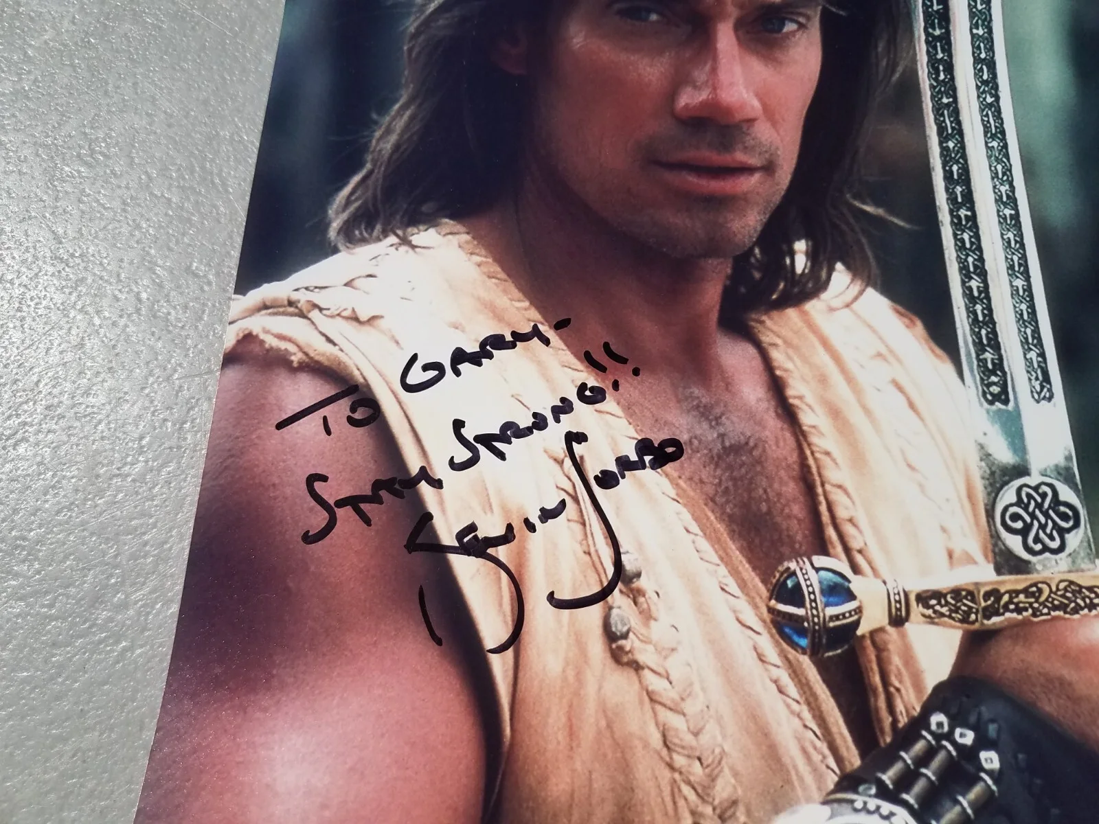 Kevin Sorbo Genuine Signed Photo Autograph Hercules, изображение 3