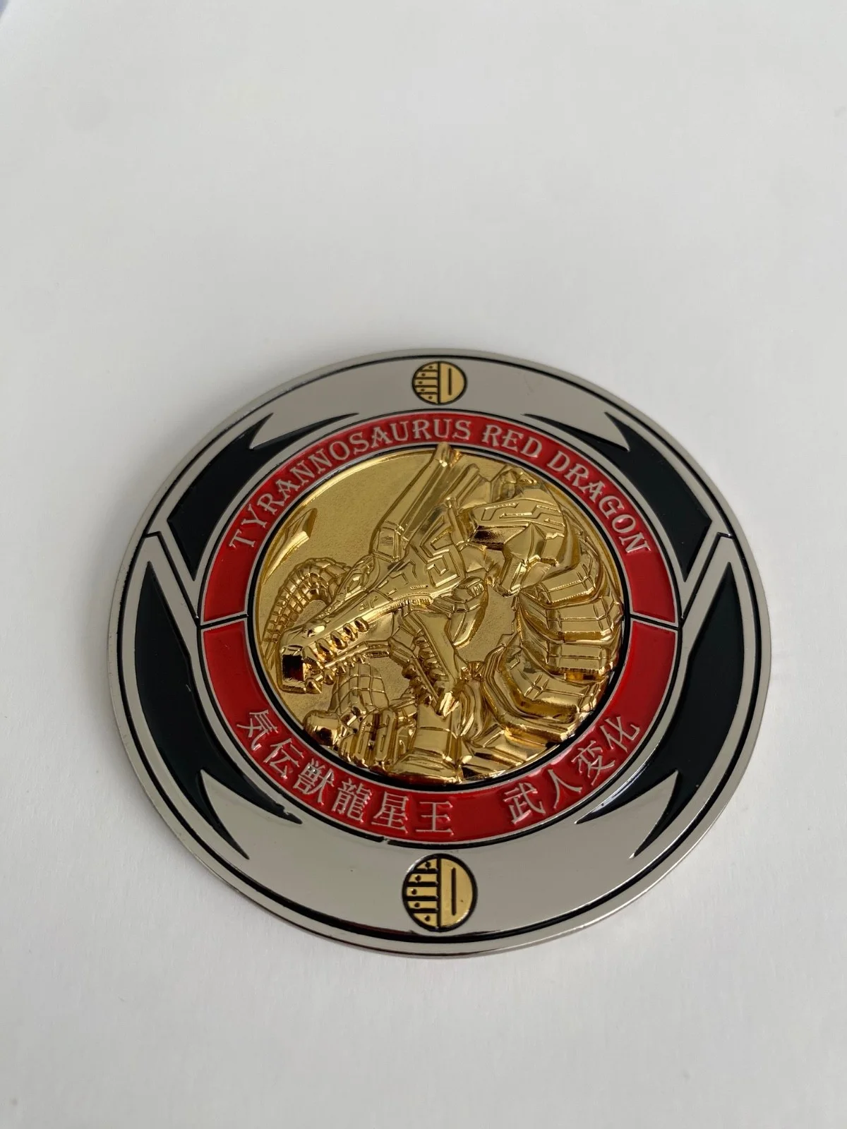 Steve Cardenas — Mighty Morphin Power Rangers Red Ranger Coin Steve/Cardenas Signed, изображение 3