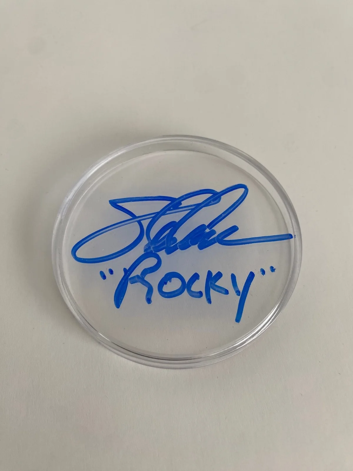 Steve Cardenas — Mighty Morphin Power Rangers Red Ranger Coin Steve/Cardenas Signed, изображение 5
