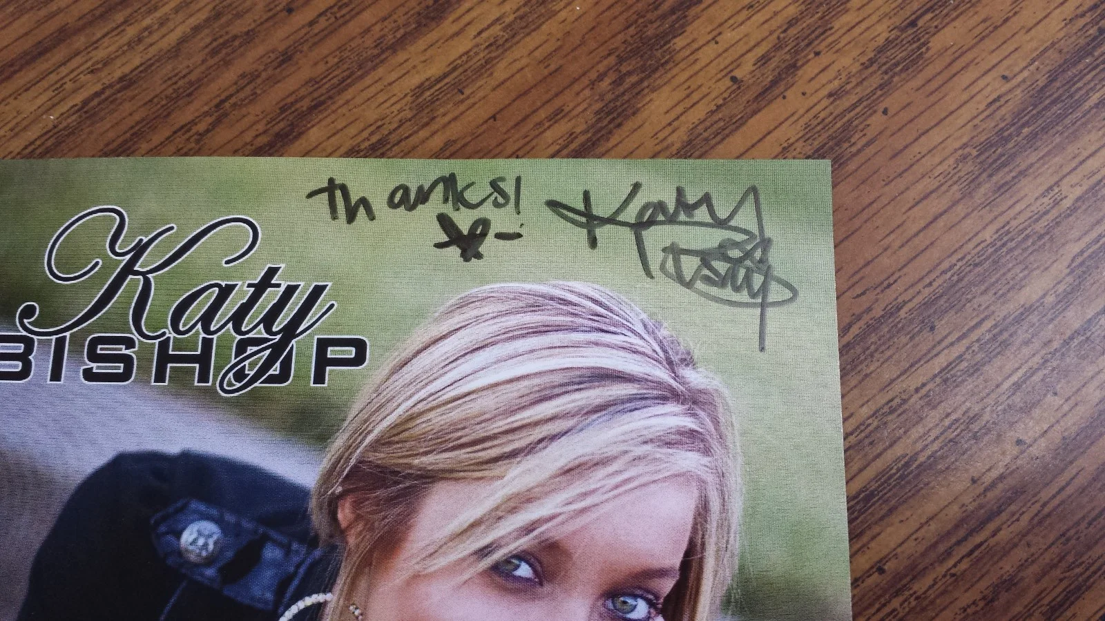 Katy Bishop Invisible Dream Signed Autographed CD Country Music, изображение 4