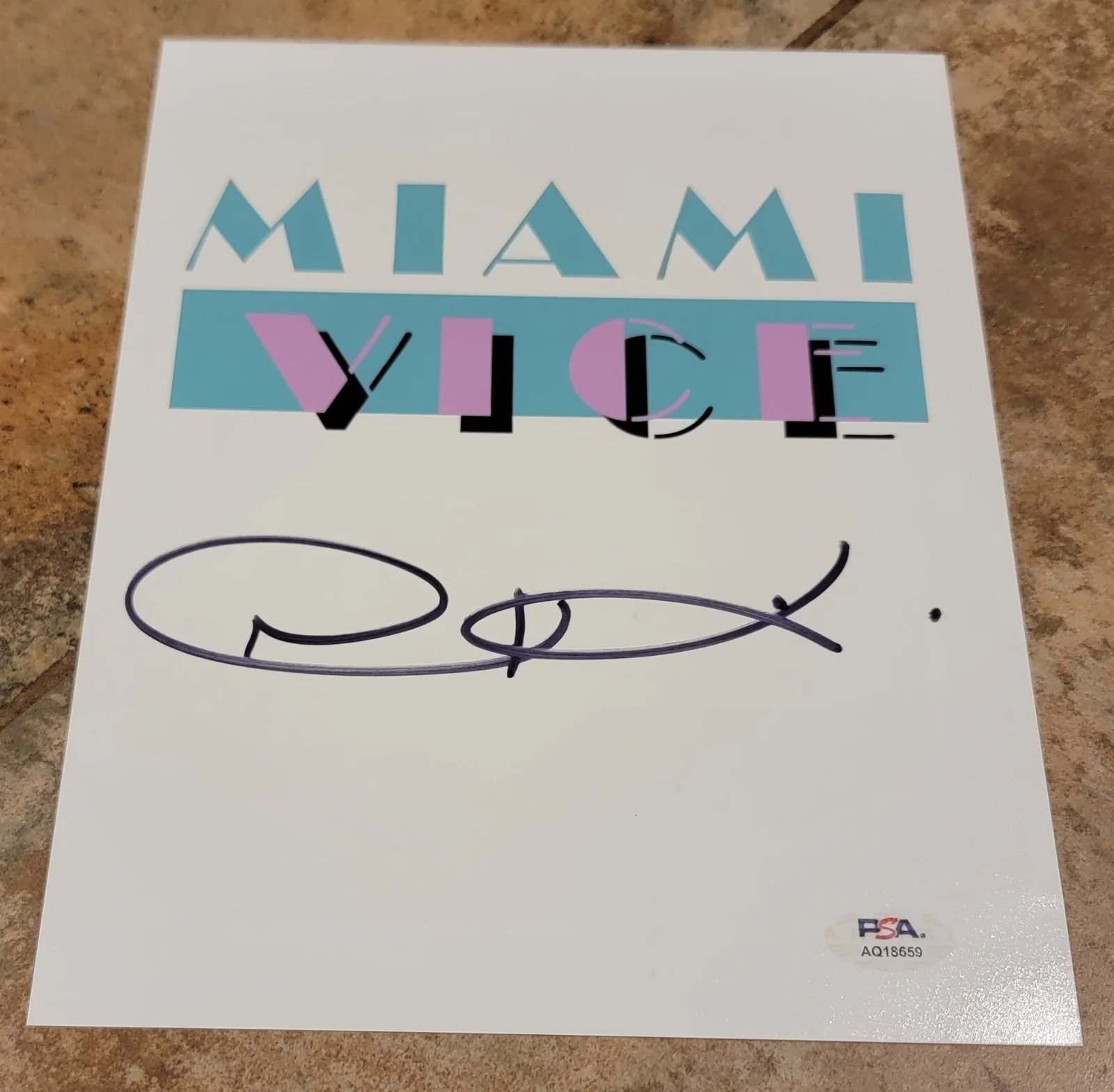 Joseph Kosinski — Joseph Kosinski signed 8x10 photo PSA DNA autograph Miami Vice