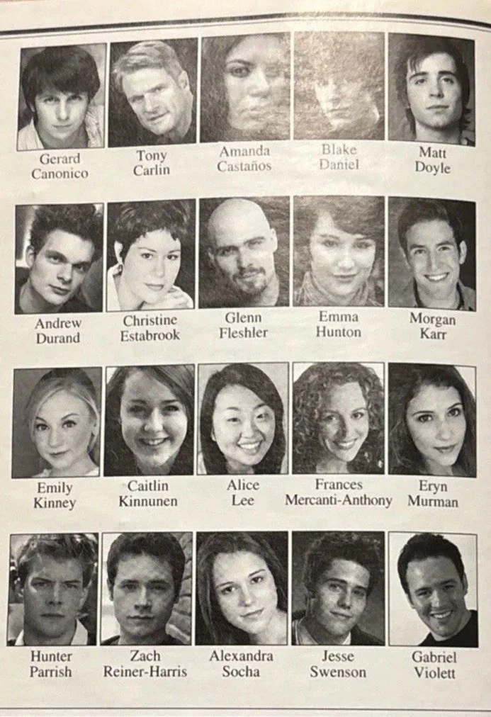 Spring Awakening 2008 Cast Signed Framed Poster Andrew Durand Hunter Parrish, image 4