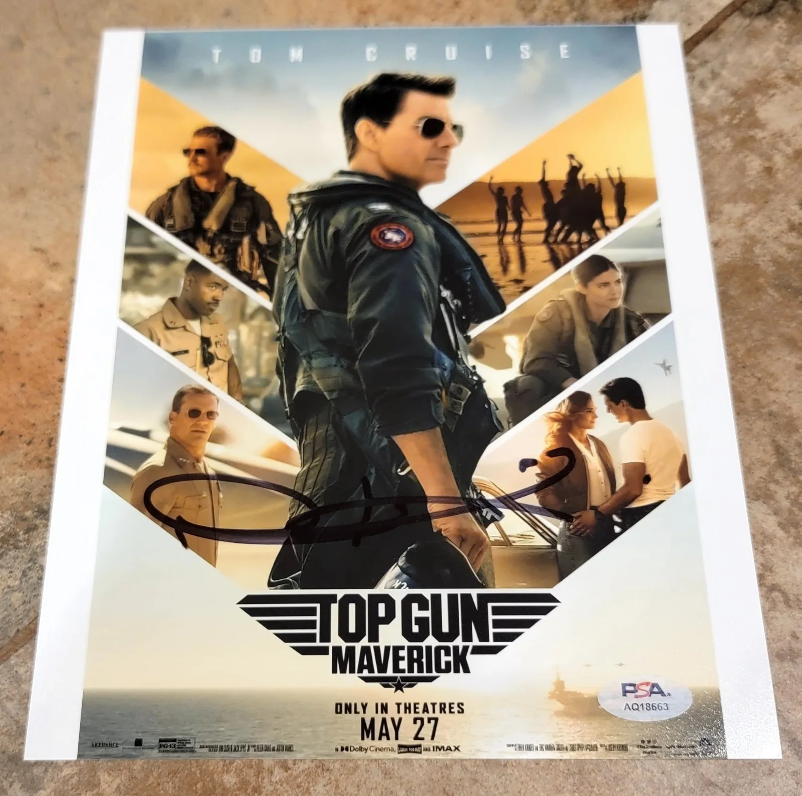 Joseph Kosinski — Joseph Kosinski signed 8x10 photo PSA DNA autograph Top Gun Maverick *663