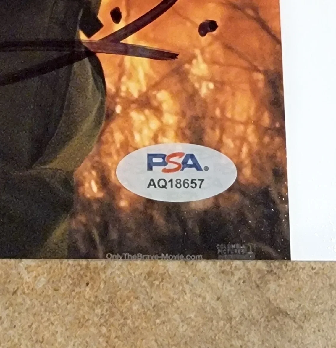 Joseph Kosinski — Joseph Kosinski signed 8x10 photo PSA DNA autograph Only The Brave, image 2