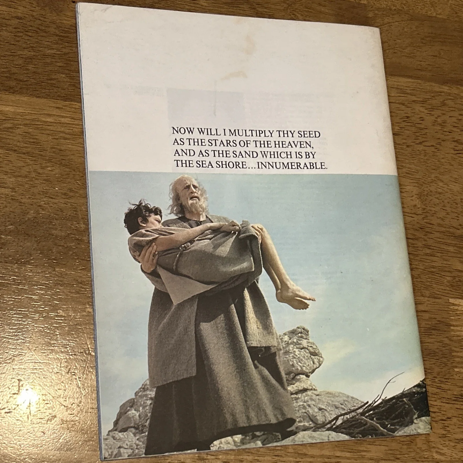 Dino De Laurentiis The Bible Cinema Film Souvenir Programme 1966 Michael Parks, image 4