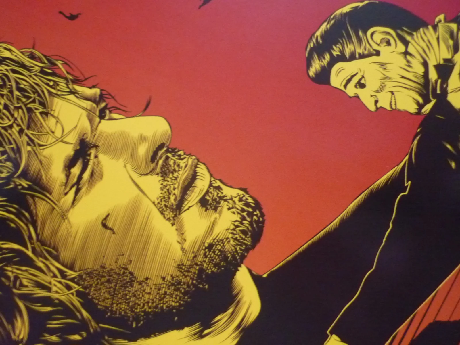 Framed mounted 14x11 inchs Poster Film Point Break 1991 Patrick Swayze Bodhi, image 2