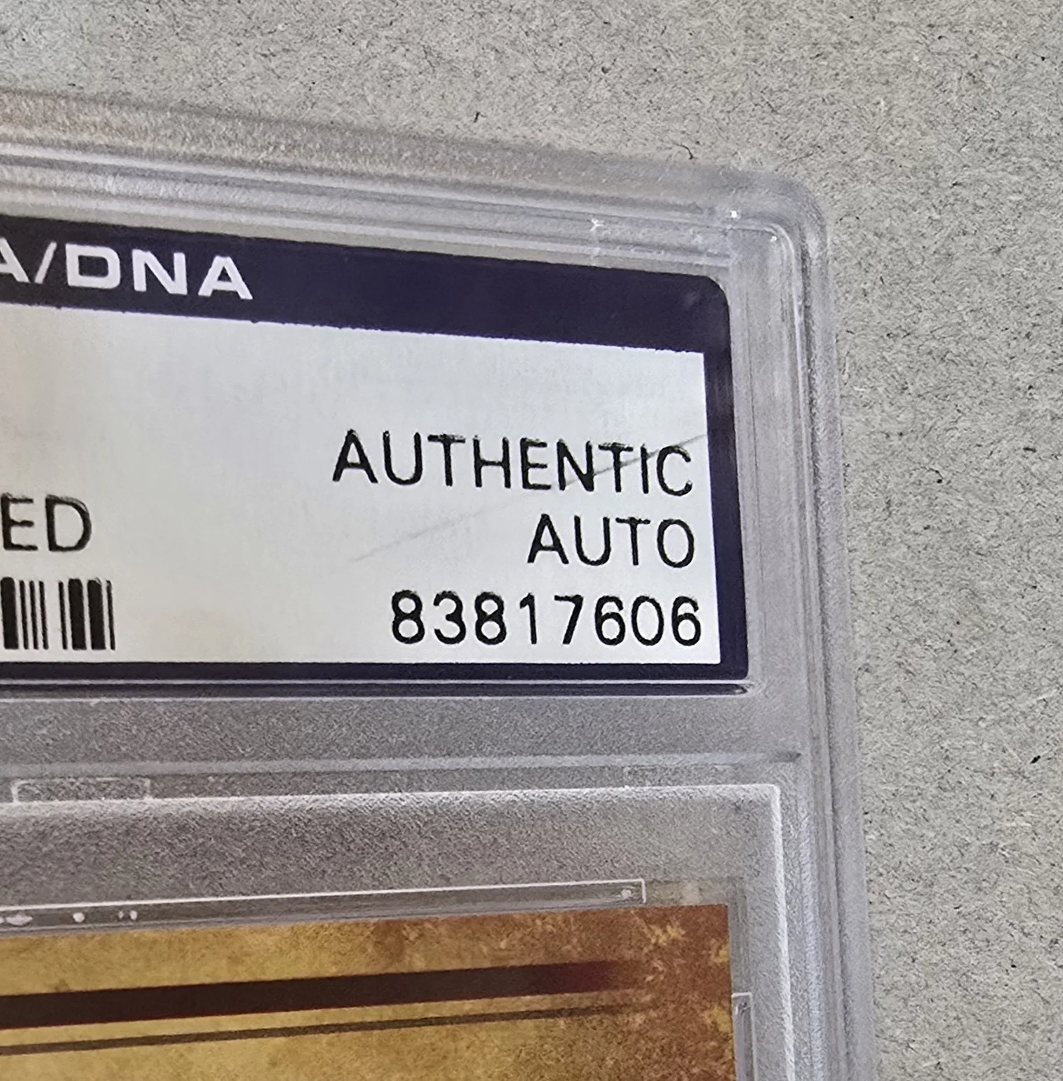 HUEY LEWIS Signed Trading Card PSA/DNA Auto Autograph PSA Musician and The News, изображение 3