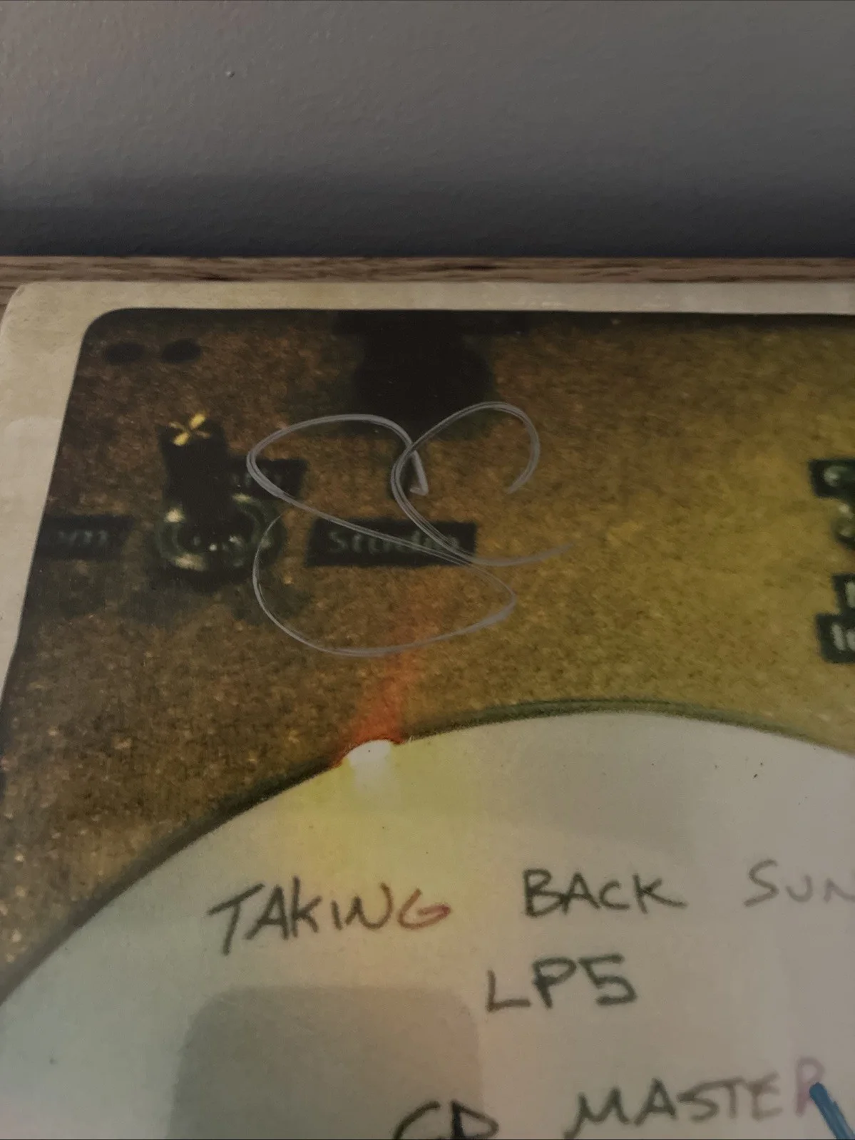 Taking Back Sunday Signed Poster LP5 CD Master Image – Limited Edition – No CD, image 3