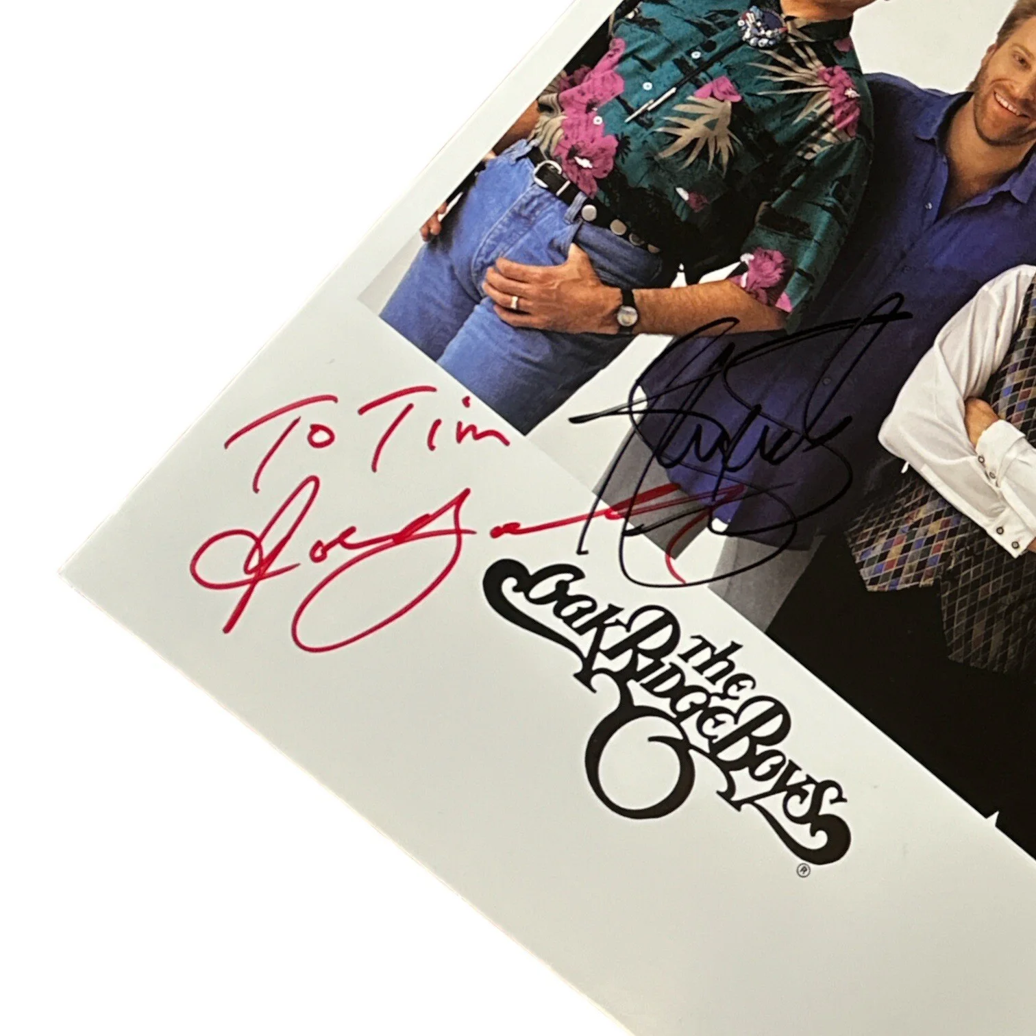 Oak Ridge Boys Autograph 8x10 Vintage Promo Photo! Circa 1990! Signed by All 4!, изображение 3