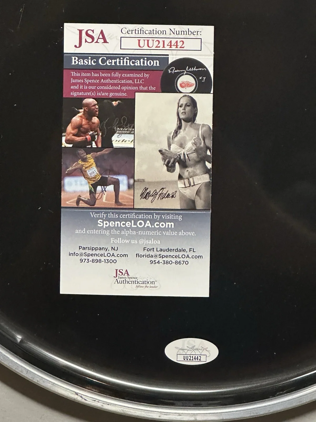 Rob Gardner Original Guns N’ Roses Drummer Signed Drumhead w/Inscription JSA COA, изображение 4