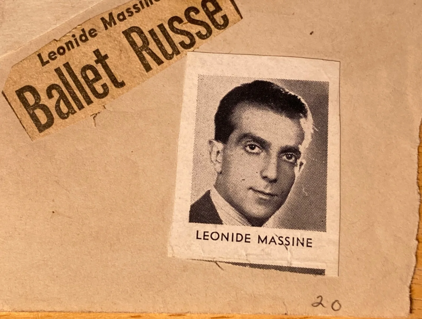 2x SIGNED Leonide Massine & Evelyn Ellis ~5x4 Cut (Front/Back) Ballet Dance etc, image 4