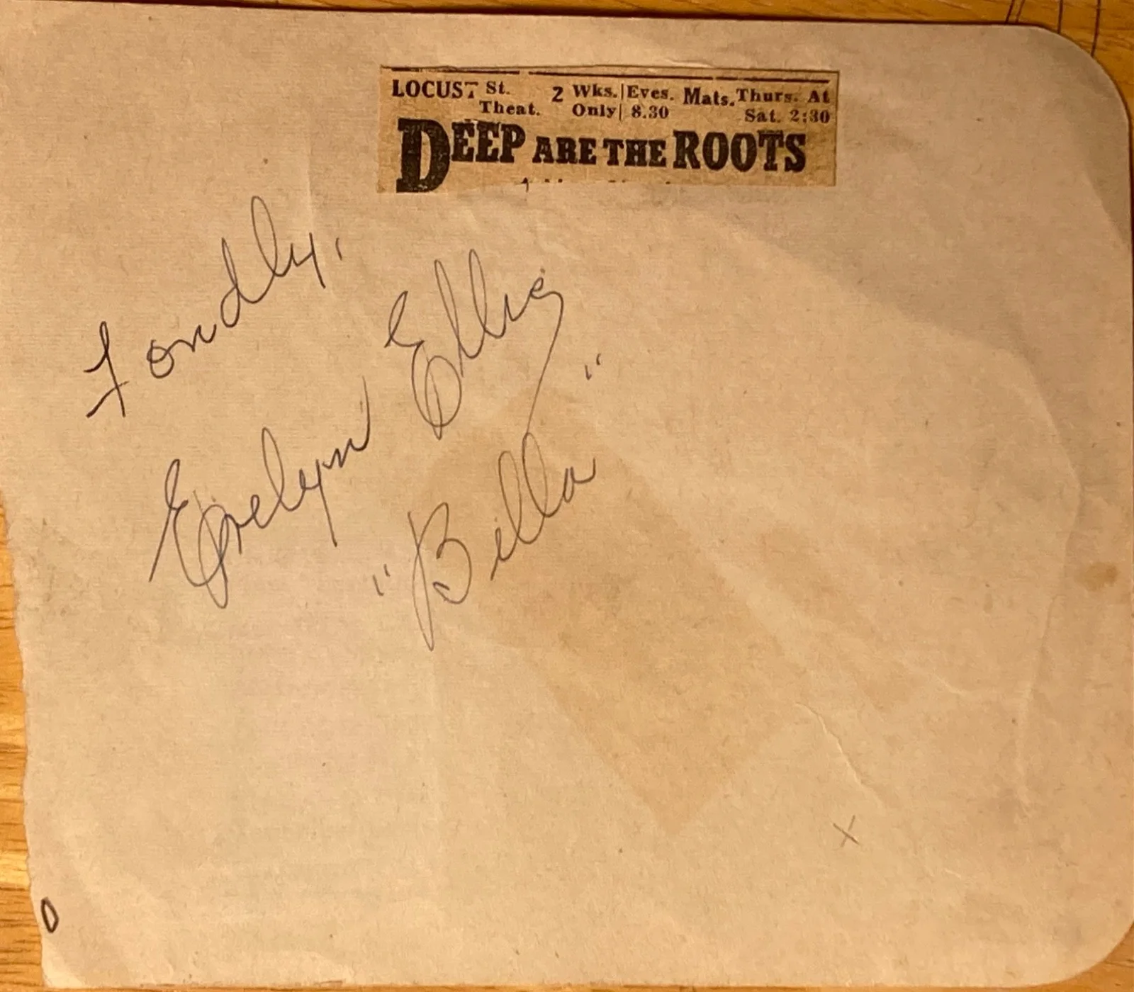 2x SIGNED Leonide Massine & Evelyn Ellis ~5x4 Cut (Front/Back) Ballet Dance etc, image 5