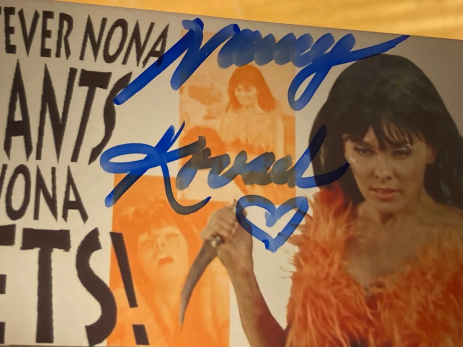 Hand SIGNED Nancy Kovack 6x4 Photo/Card - Nona - Star Trek: A Private Little War, изображение 4