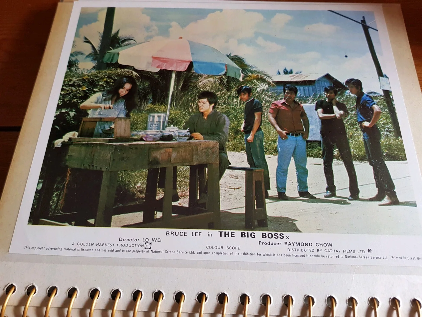 BRUCE LEE. LOBBY CARDS. THE BIG BOSS, изображение 3