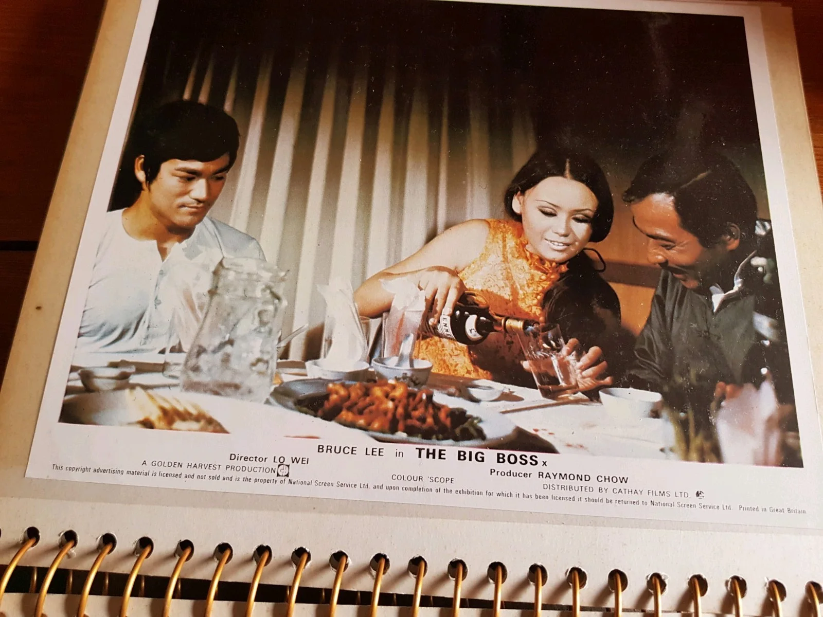 BRUCE LEE. LOBBY CARDS. THE BIG BOSS, изображение 5