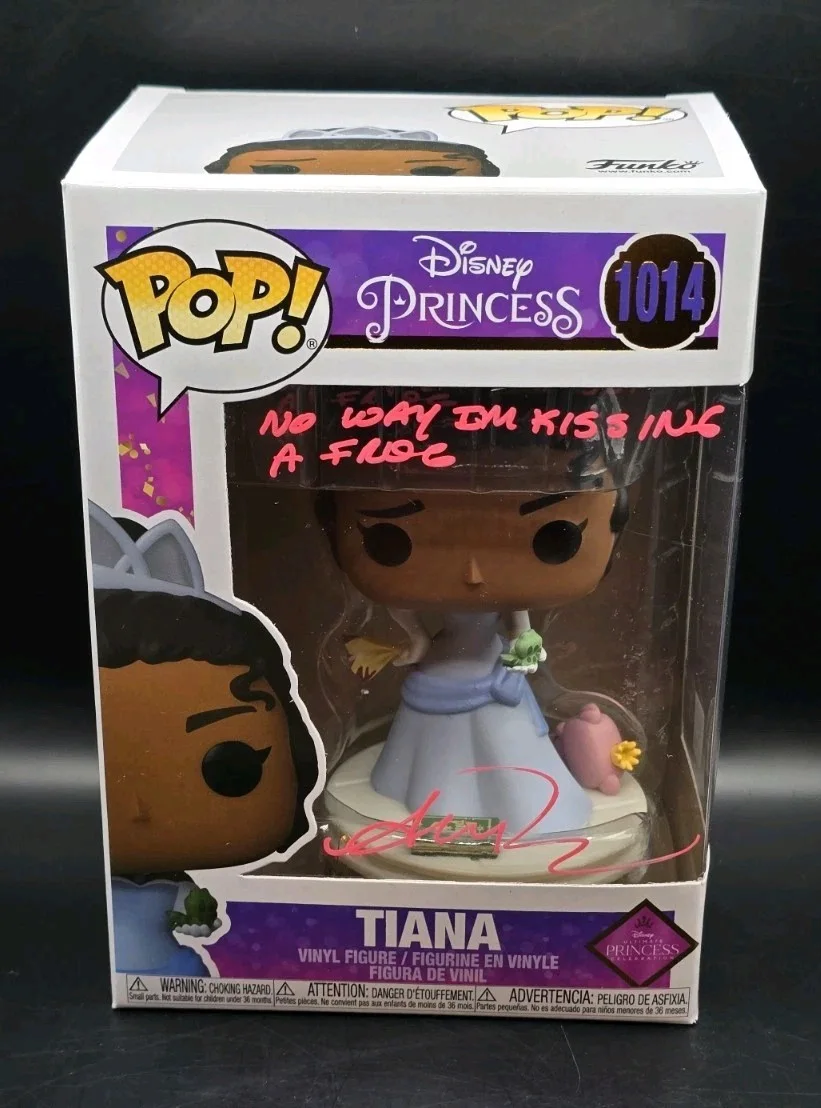 Anika Noni Rose — ANIKA NONI ROSE AUTOGRAPHED AUTO SIGNED TIANA DISNEY PRINCESS FUNKO POP OCCM
