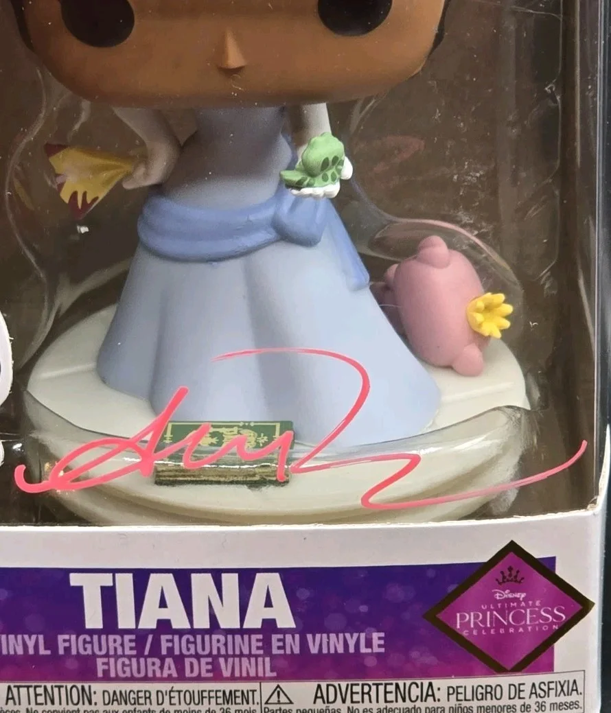 Anika Noni Rose — ANIKA NONI ROSE AUTOGRAPHED AUTO SIGNED TIANA DISNEY PRINCESS FUNKO POP OCCM, изображение 2