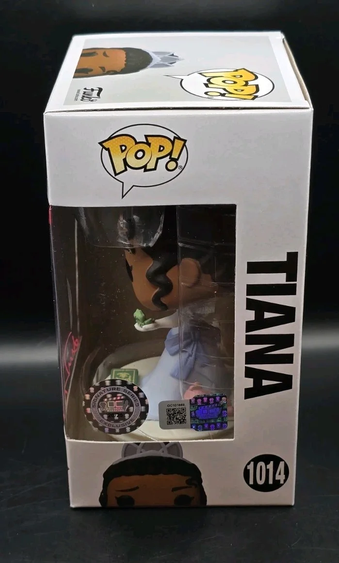Anika Noni Rose — ANIKA NONI ROSE AUTOGRAPHED AUTO SIGNED TIANA DISNEY PRINCESS FUNKO POP OCCM, изображение 3