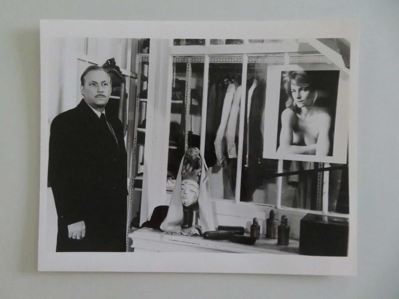 HE DIED WITH HIS EYES OPEN MOVIE STILL PHOTO LOT OF 5 MICHEL SERRAULT 1985, изображение 5