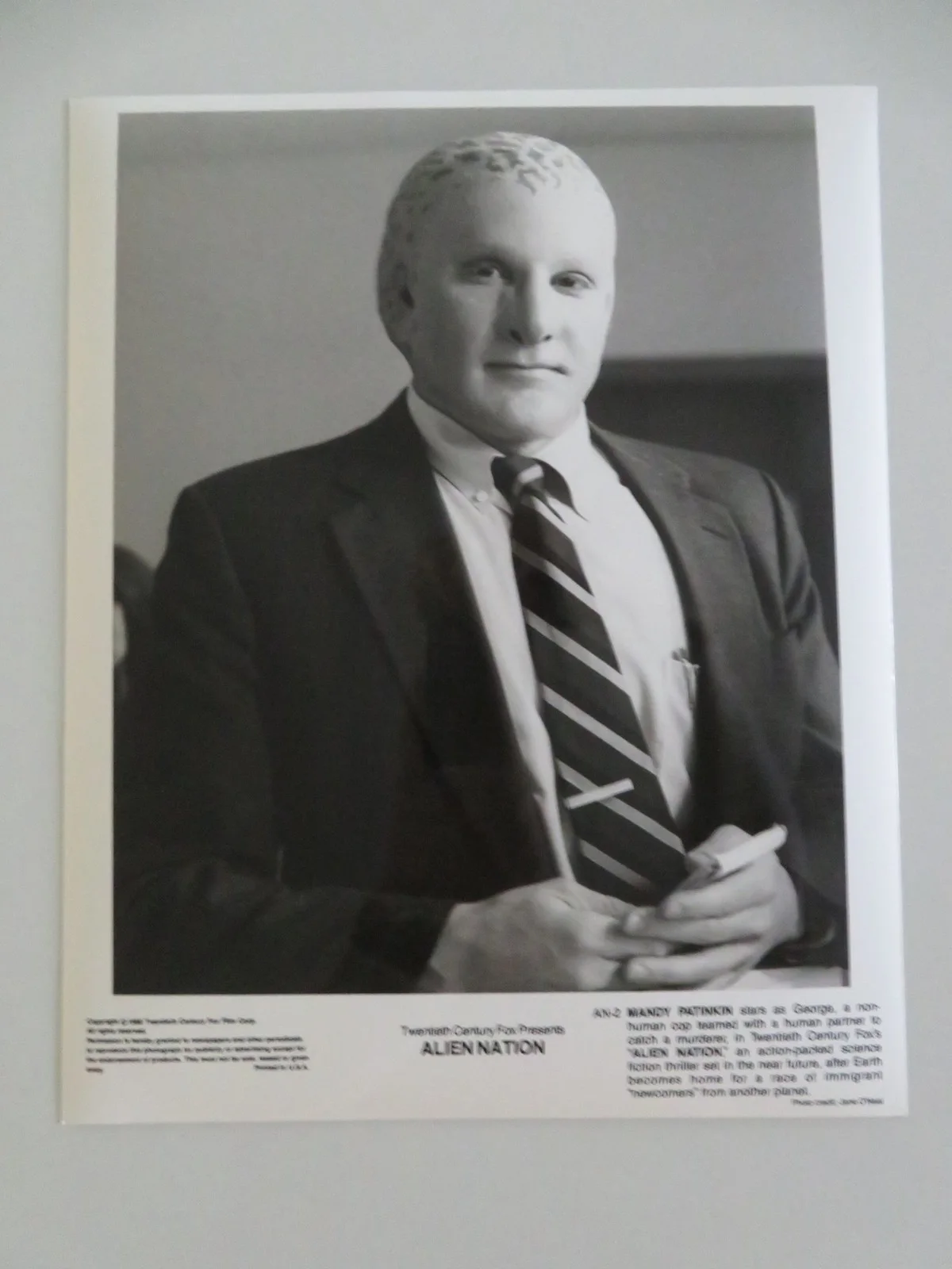 ALIEN NATION MOVIE STILL PHOTO LOT OF 6 JAMES CAAN TERENCE STAMP 1988, изображение 4