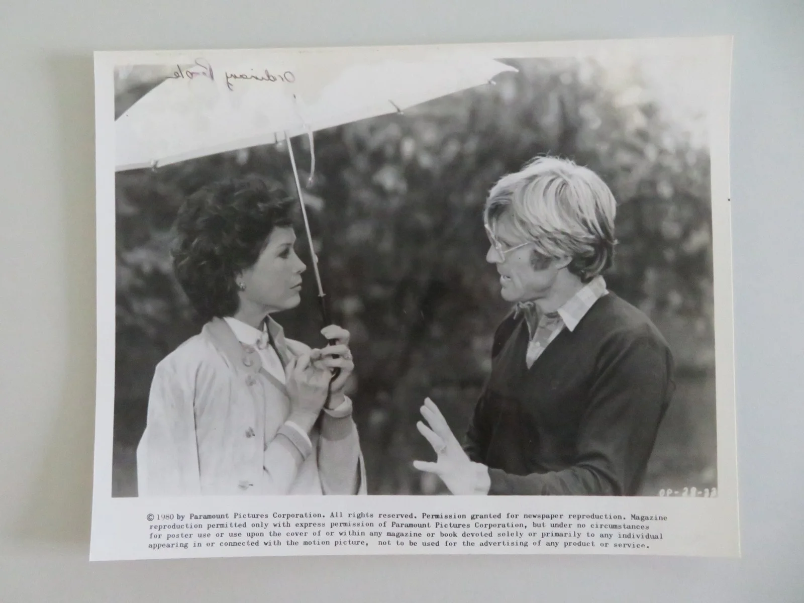 ORDINARY PEOPLE - B MOVIE STILL PHOTO LOT OF 4 DONALD SUTHERLAND T. HUTTON 1980, изображение 3