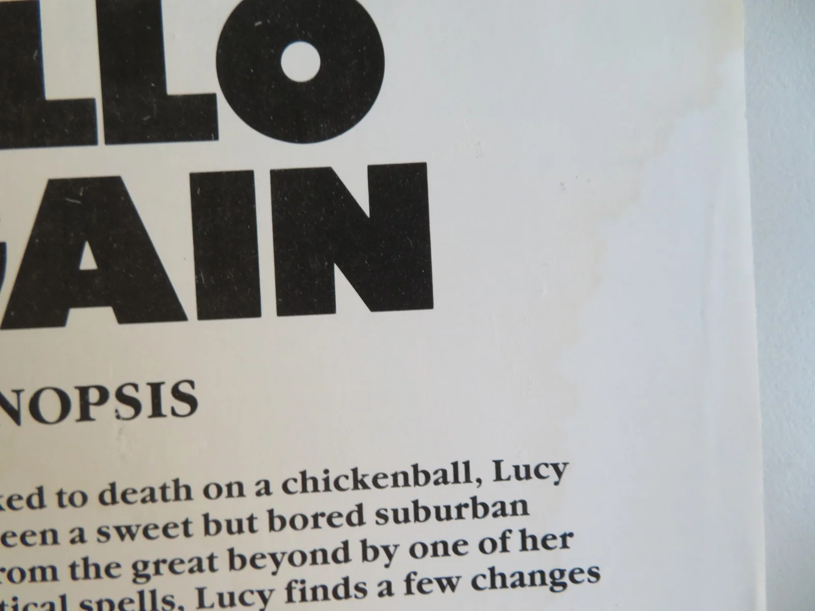 HELLO AGAIN PRESS KIT 1987 SHELLEY LONG GABRIEL BYRNE FRANK PERRY, image 4