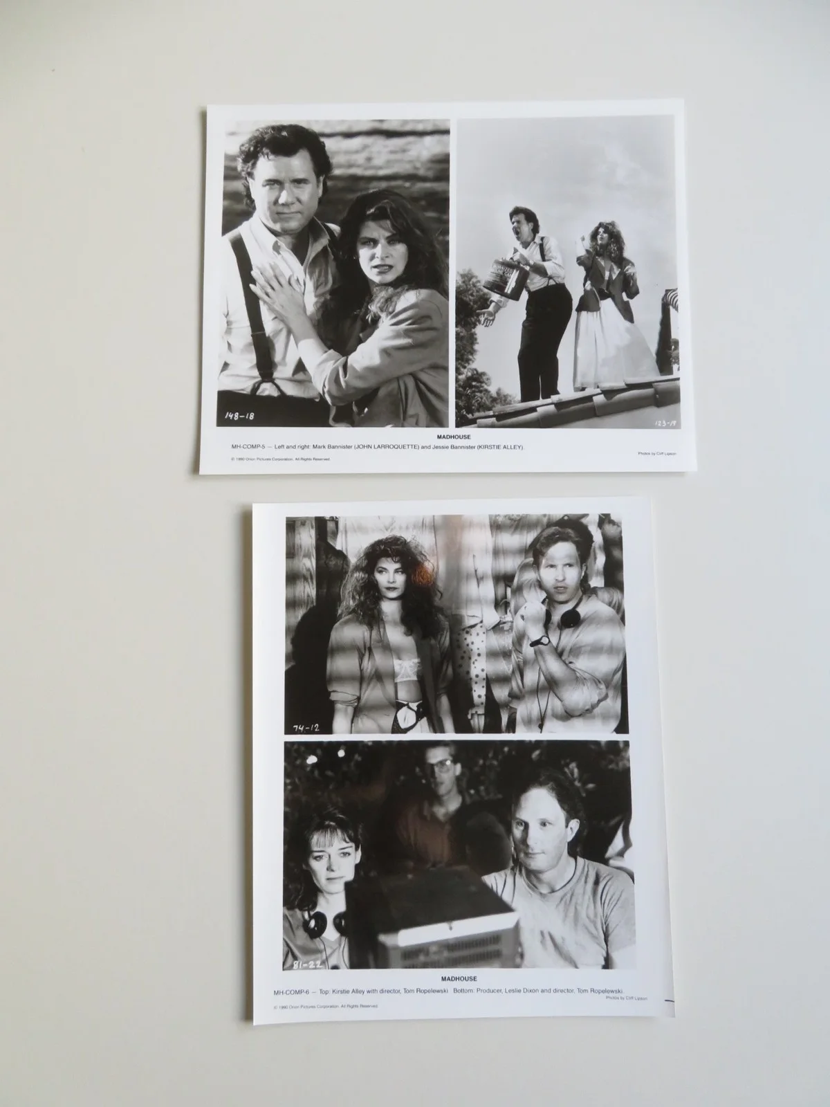 MADHOUSE PRESS KIT 1990 KIRSTIE ALLEY JOHN LARROQUETTE Alison La Placa, изображение 5