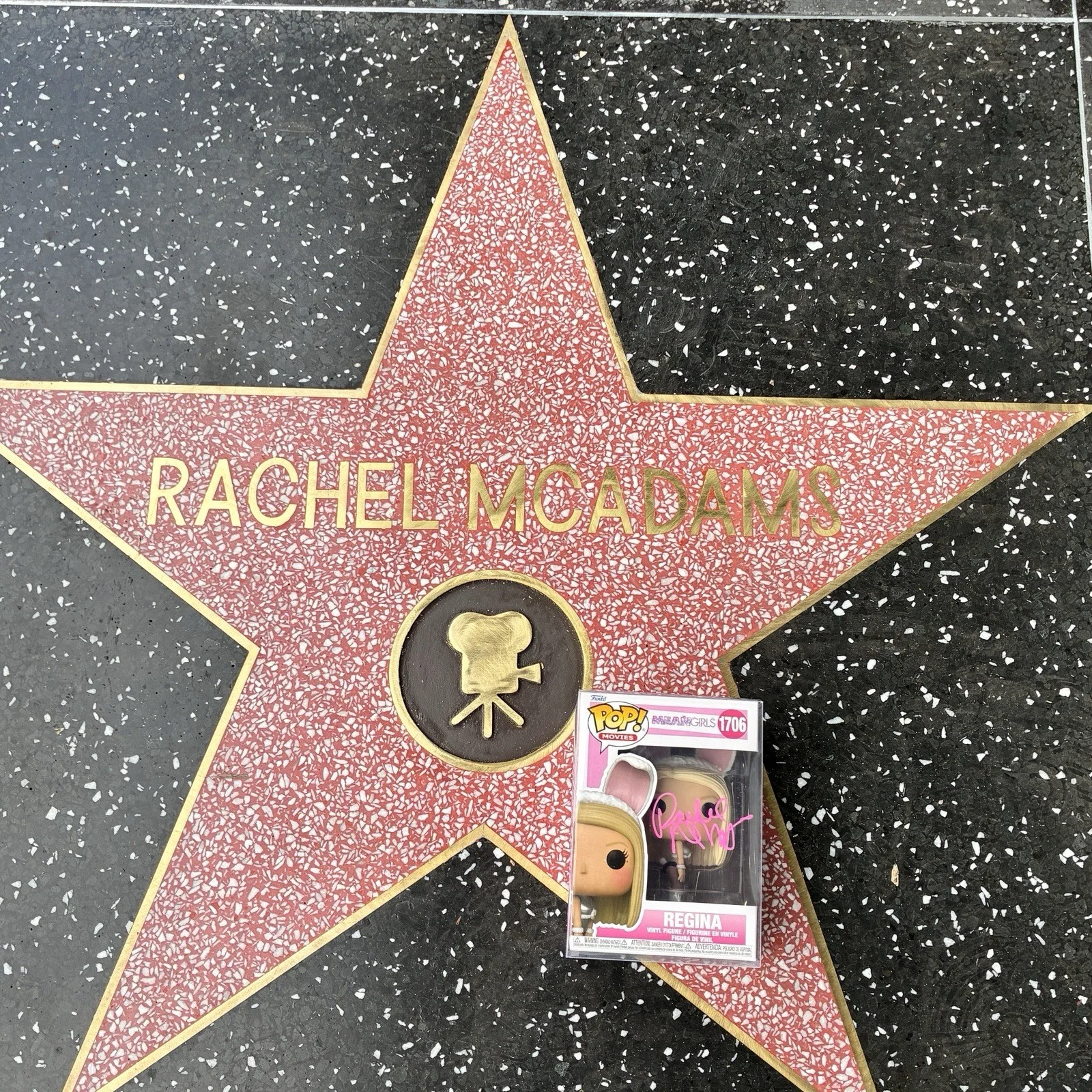 Rachel McAdams — Regina Mean Girls Funko Signed By Rachel McAdams Hollywood Walk Of Fame Ceremony, изображение 4