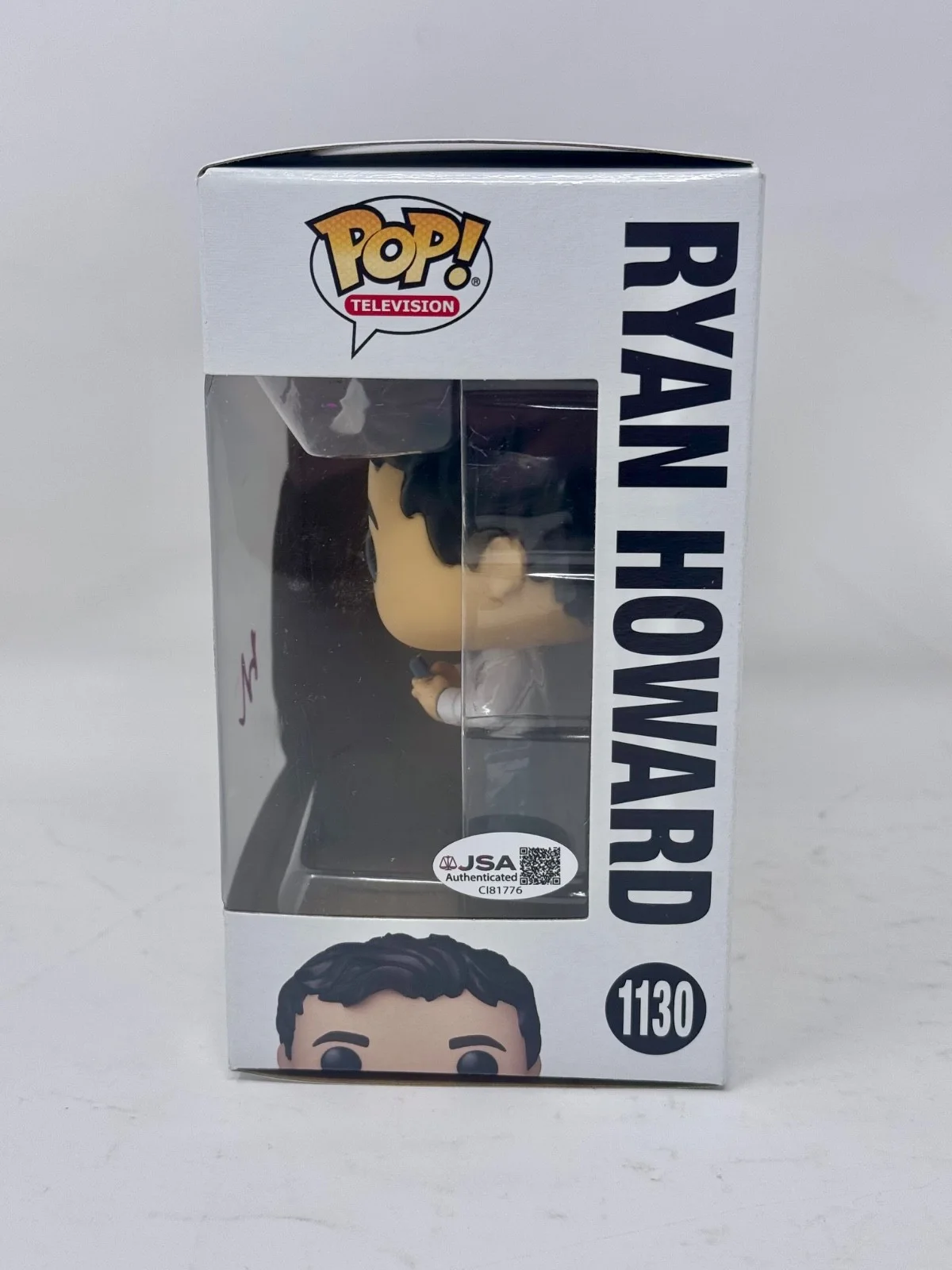 BJ Novak — BJ B. J. Novak Signed Autograph The Office Ryan Howard Funko Pop 1130 JSA COA, image 5