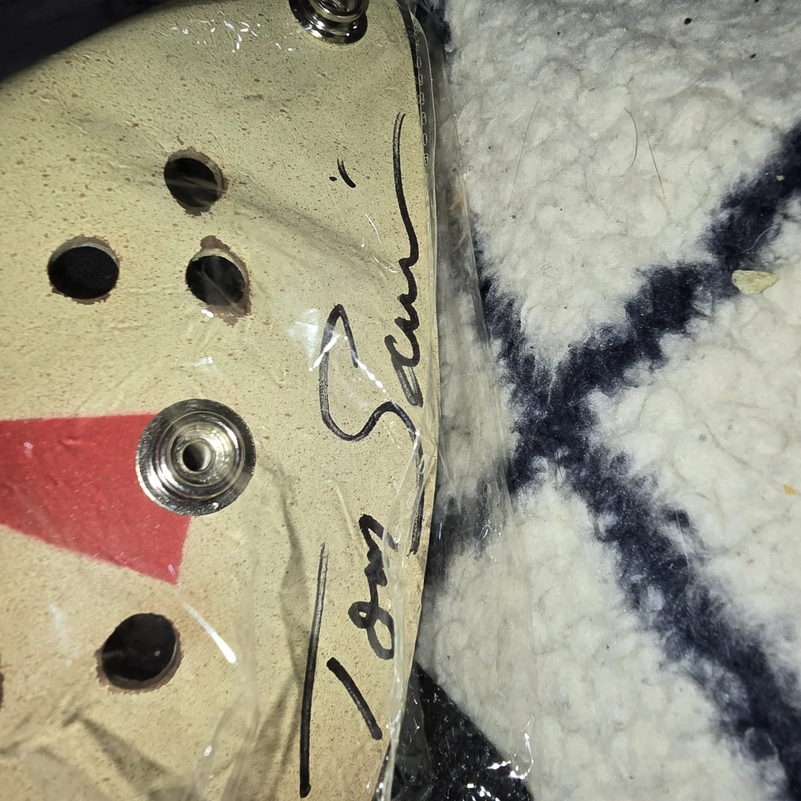 Tom Savini — Friday The 13th Covid Mask By Callosum Studios Autographed By Tom Savini 2020, image 2