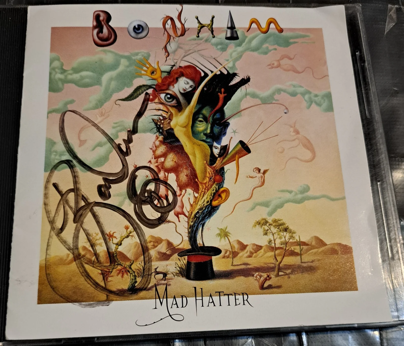 Bonham - Mad Hatter CD - Signed By Jason Bonham, image 2