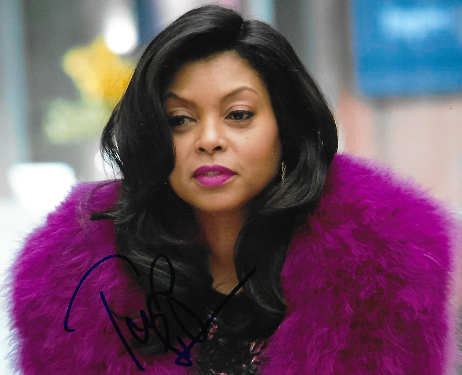 Taraji P. Henson — Taraji P. Henson signed 8x10 photo "Empire" "Straw" Actor Movies RARE COA LOOK!