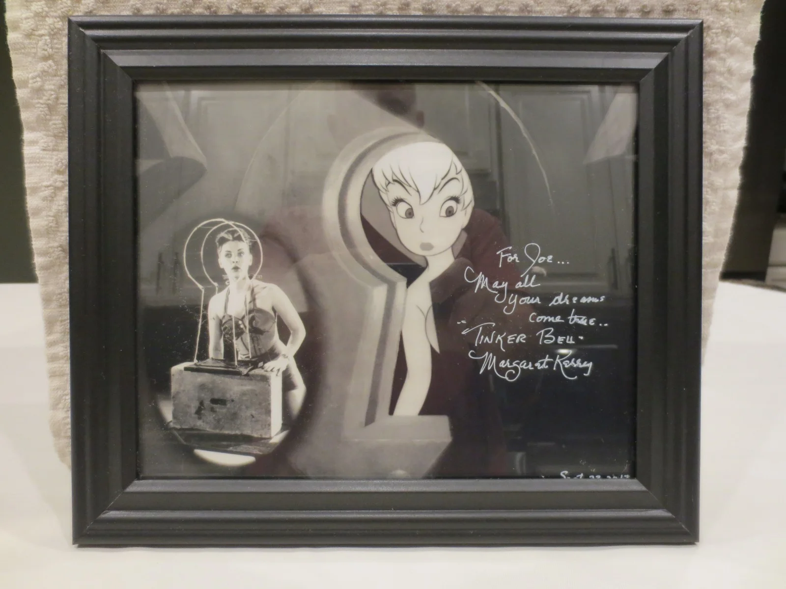 Margaret Kerry — Margaret Kerry Disney "Tinker Bell" Autographed Signed Framed 10" x 8" Photo