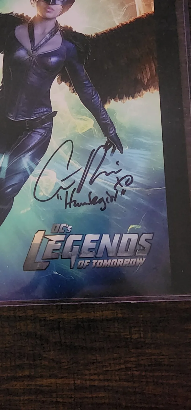 Ciara Renee — Ciara Renee "DC's Legends of Tomorrow" AUTOGRAPH Signed Hawkgirl Photo, изображение 2