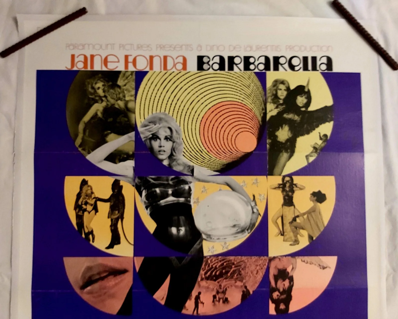 BARBARELLA 1968 ORIGINAL USA 1 SHEET POSTER STYLE B POSTER 30x 20 ", изображение 3