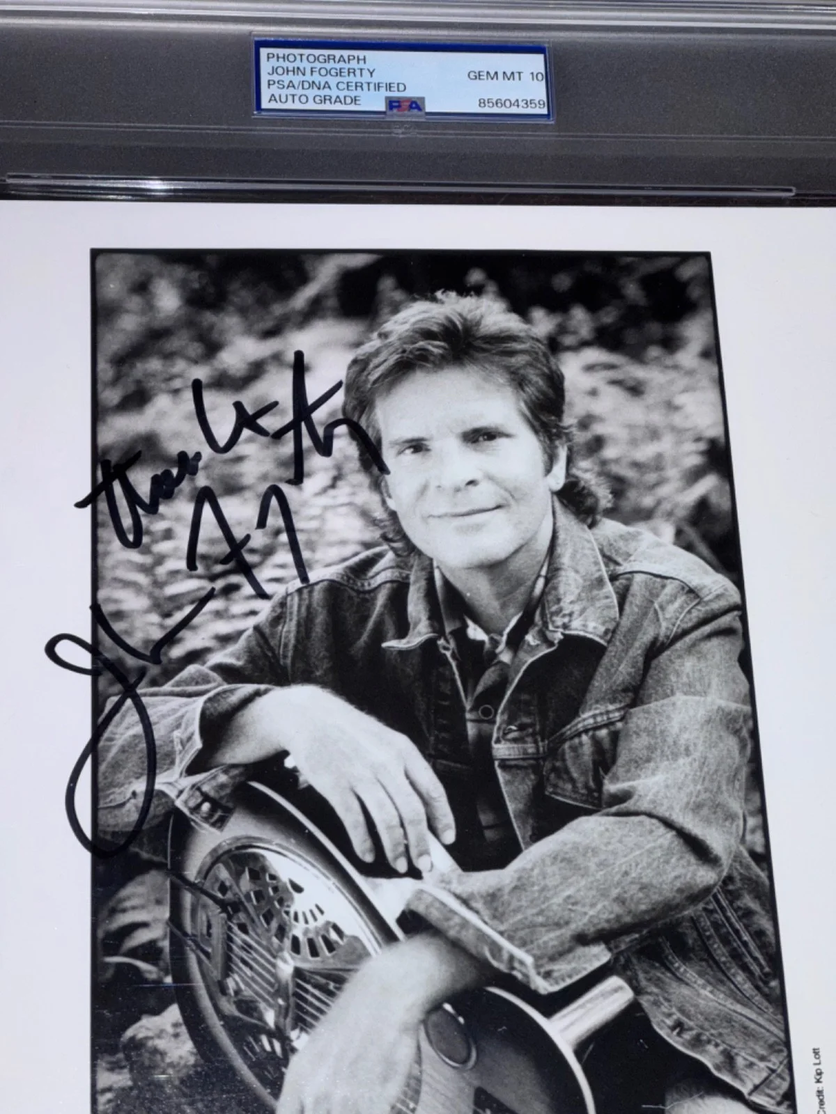 Signed John Fogerty Photo Creedence Clearwater Revival 8x10 Autographed PSA 10, изображение 2