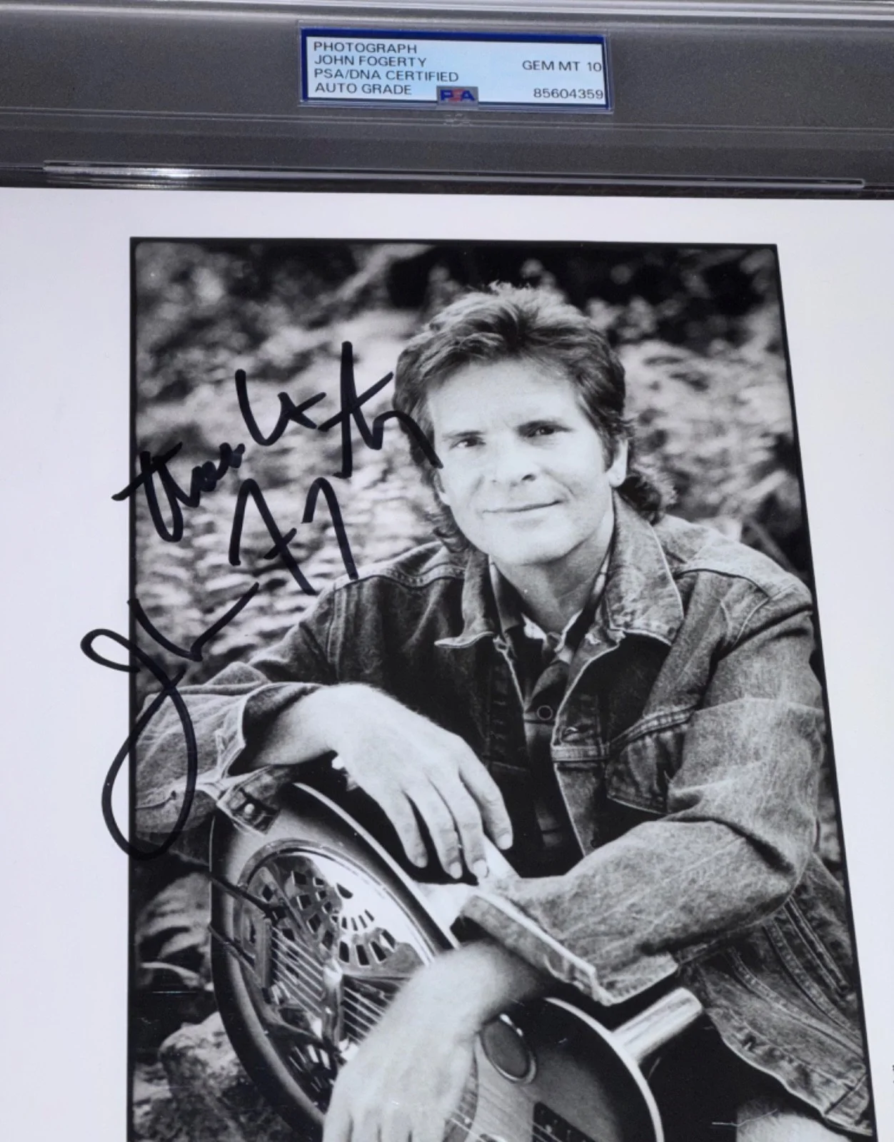 Signed John Fogerty Photo Creedence Clearwater Revival 8x10 Autographed PSA 10, изображение 5