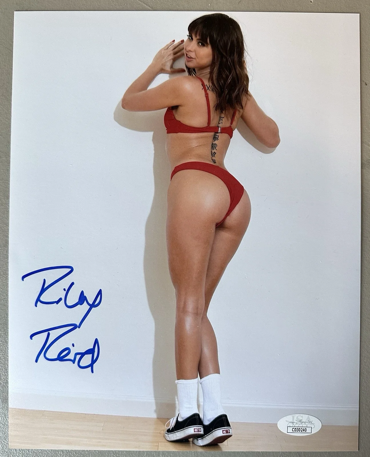 Riley Reid — Riley Reid Signed 8x10 Photo Adult Actress Autographed JSA