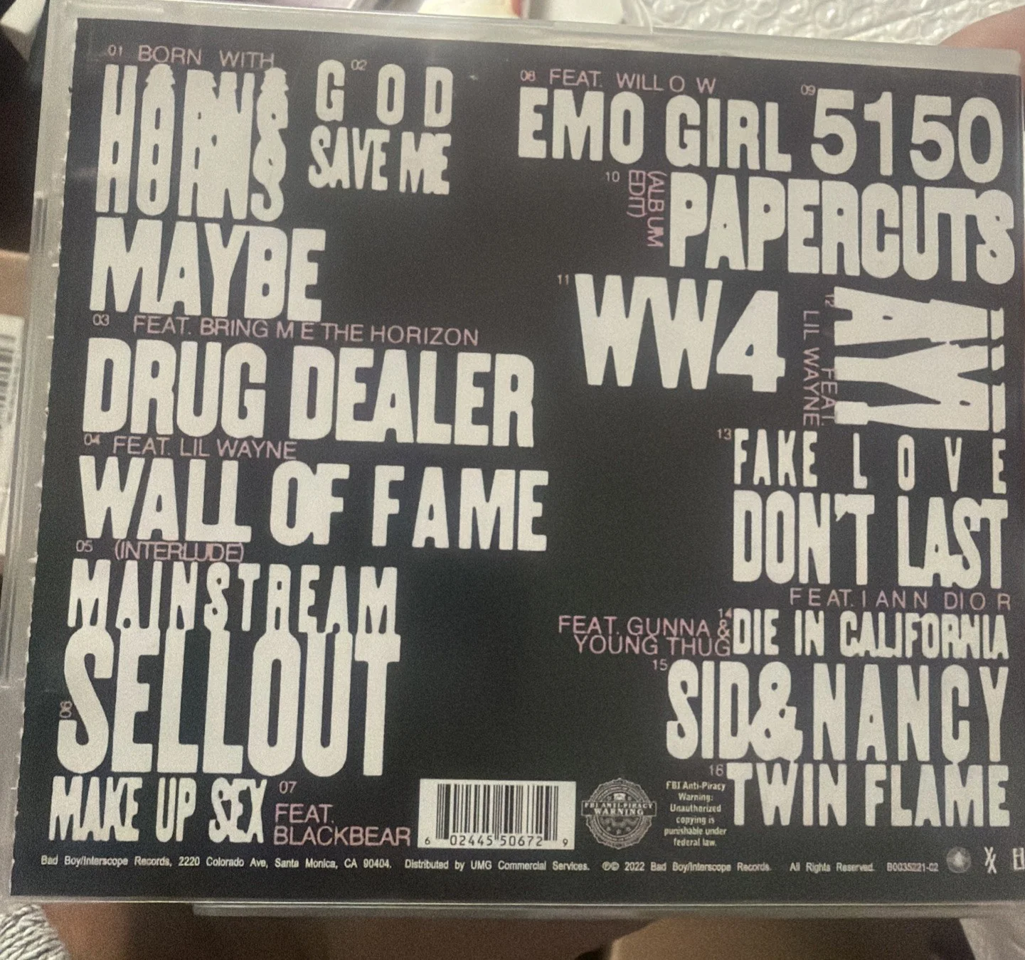 Machine Gun Kelly pre owned, image 2