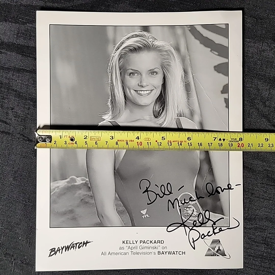 Kelly Packard — Kelly Packard Baywatch 8x10 Signed Photo April Giminski Autographed Picture, изображение 4