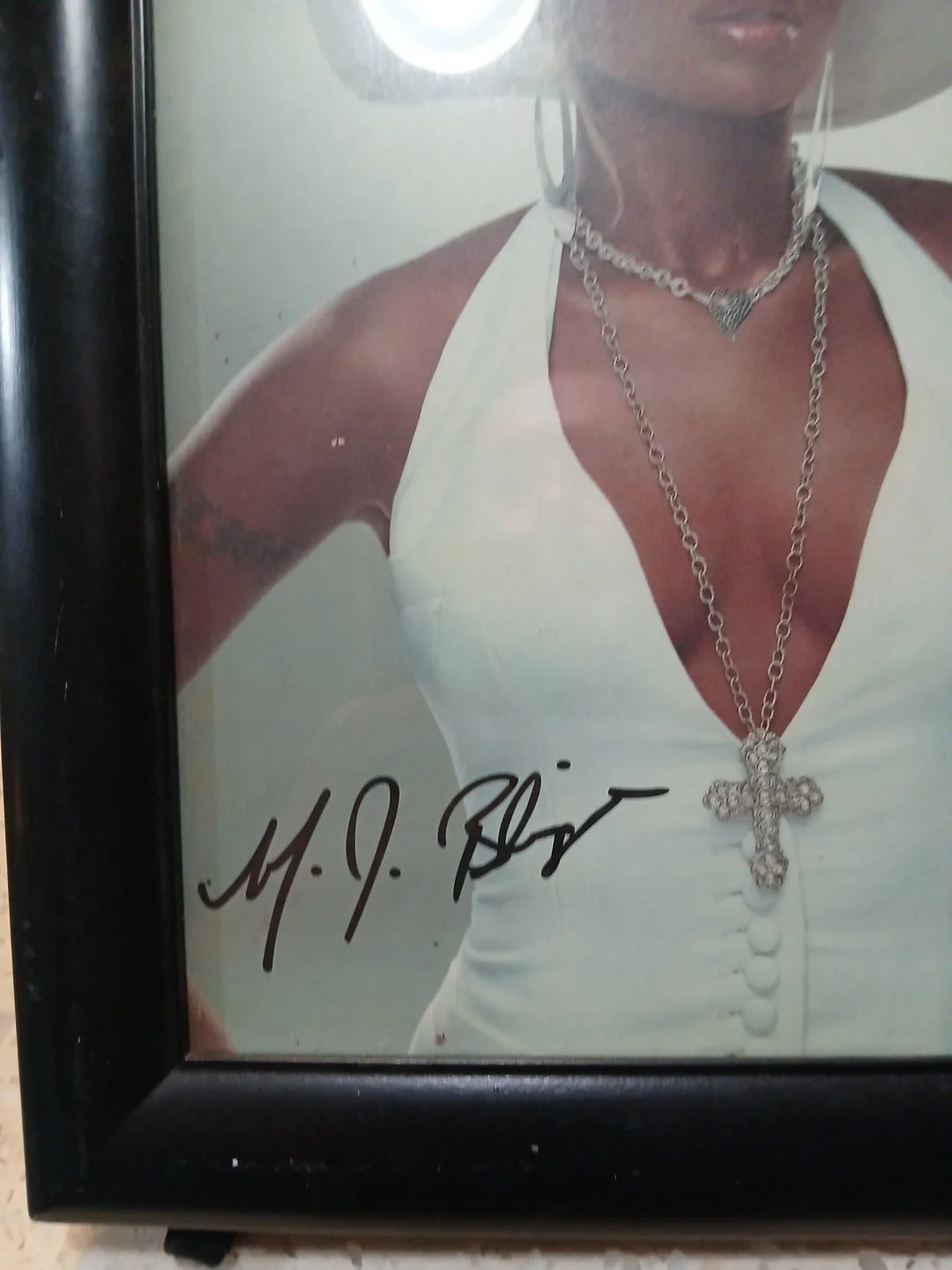 Mary J Blige Signed/Autographed 8 x 10 Photo Framed, image 2