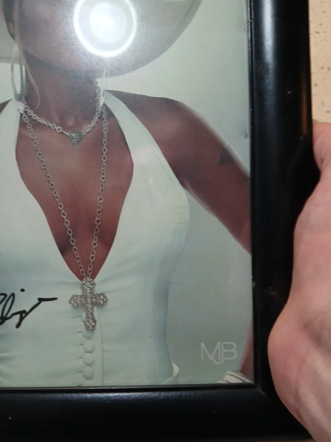 Mary J Blige Signed/Autographed 8 x 10 Photo Framed, image 3