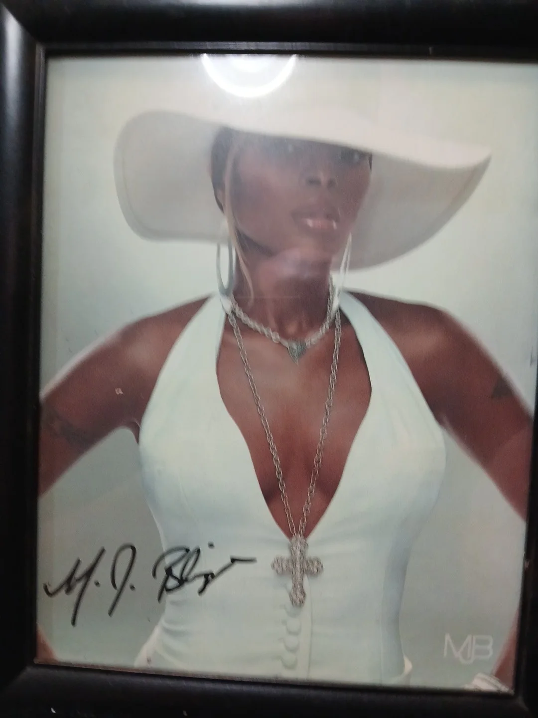 Mary J Blige Signed/Autographed 8 x 10 Photo Framed, image 4