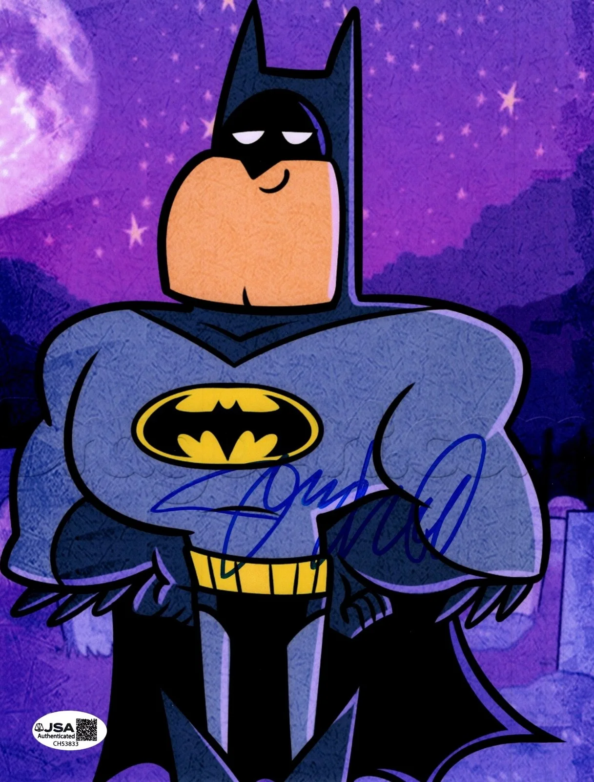 JIMMY KIMMEL — JIMMY KIMMEL Authentic Hand-Signed "TEEN TITANS GO- BATMAN" 8x10 photo JSA COA
