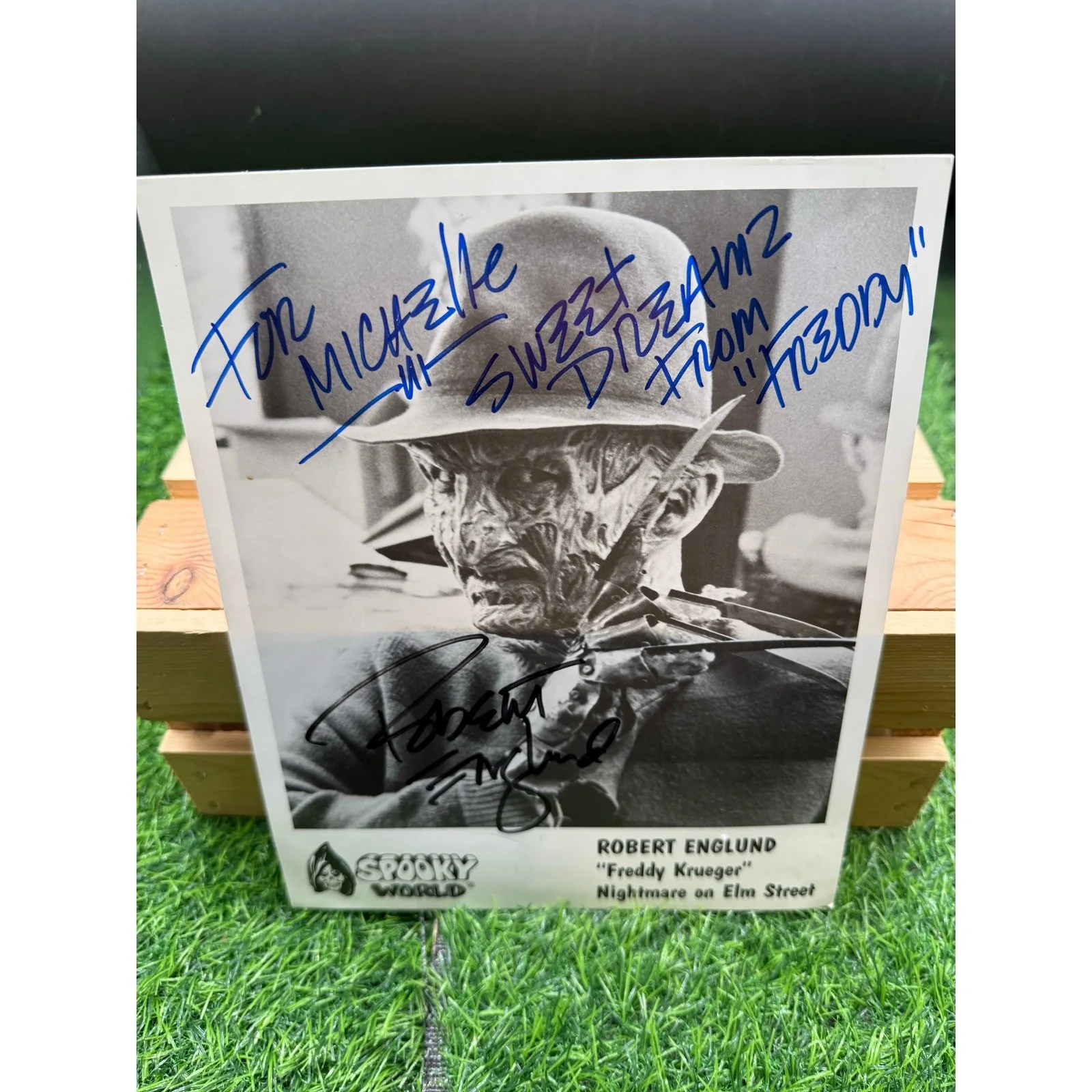 Autographed 8x10 Signed Photo of Robert Englund as Freddy Krueger, image 4