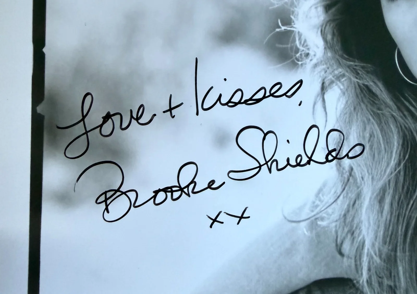 Brooke Shields — Brooke Shields Signed Autographed Photo Actress American Model Blue Lagoon Actor, изображение 2