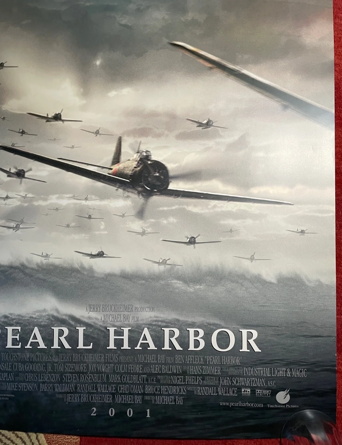 PEARL HARBOR (2001) Original US Advance One Sheet War Movie Poster Ben Affleck, image 4