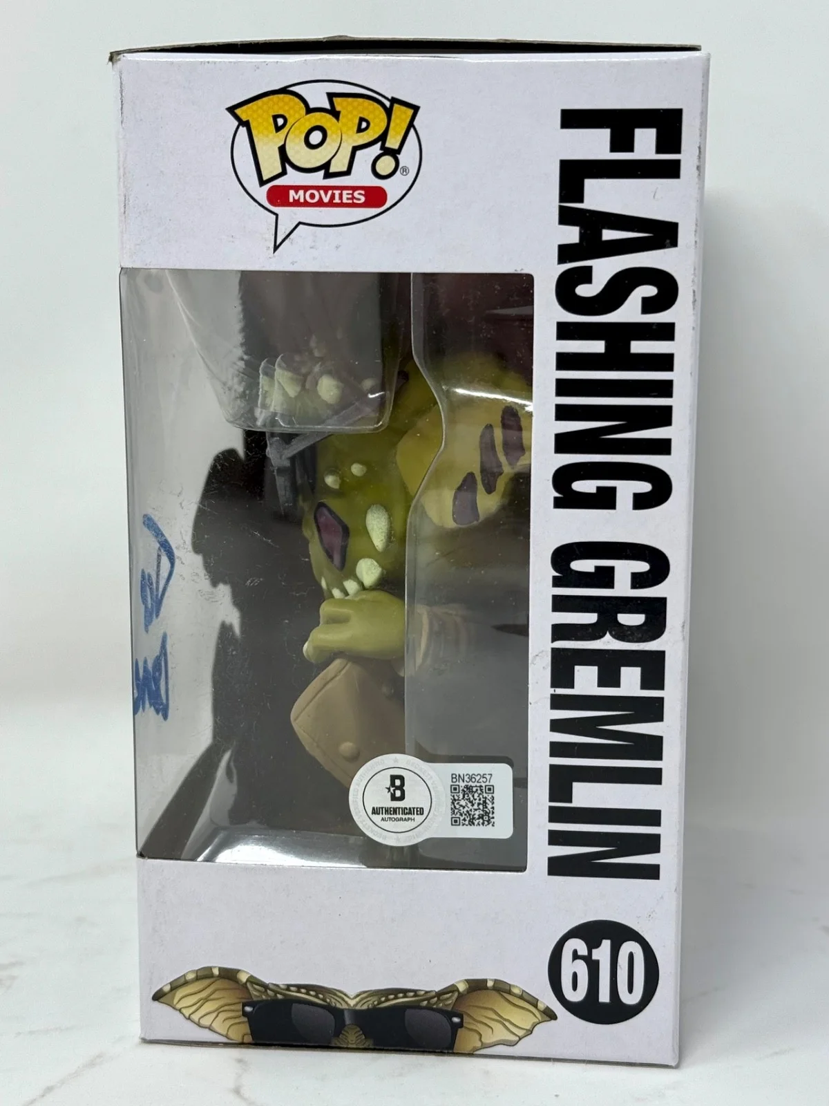 Joe Dante — Joe Dante Signed Gremlins Flashing Gremlin Funko Pop Autograph Horror Beckett, изображение 4