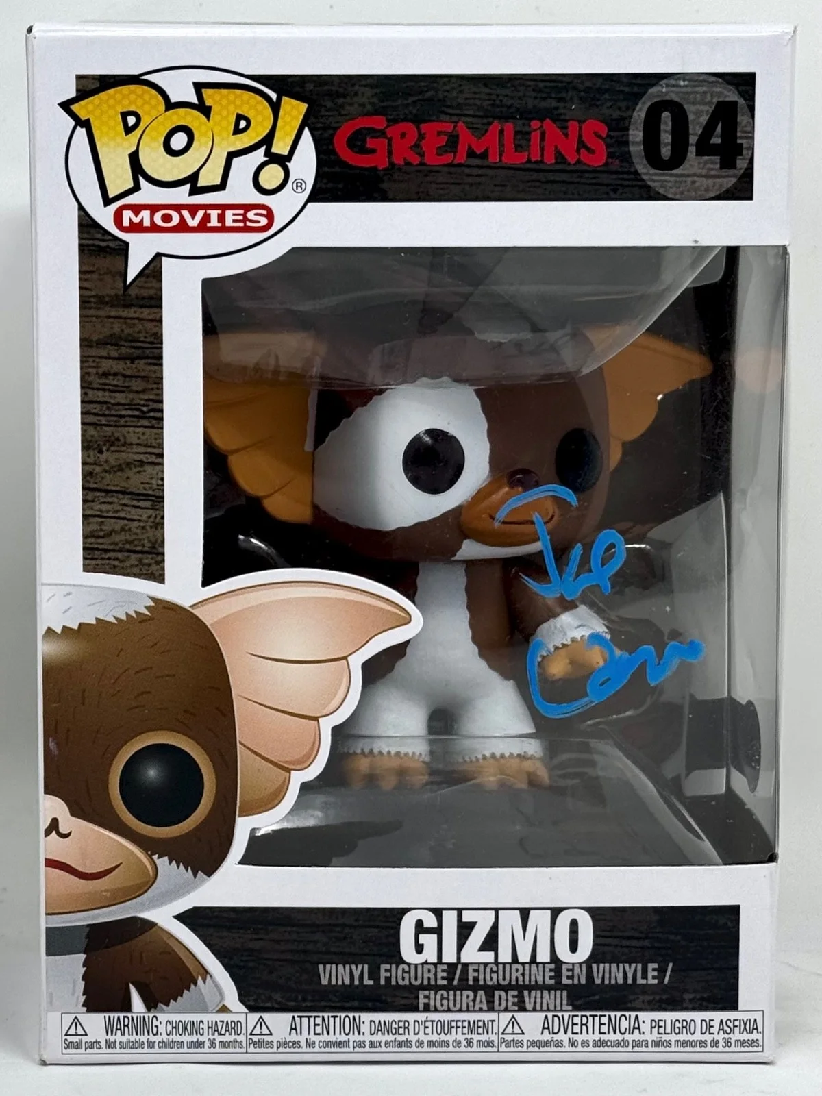 Joe Dante — Joe Dante Signed Gremlins Gizmo Funko Pop 04 Autograph Figure Horror Beckett COA, image 3